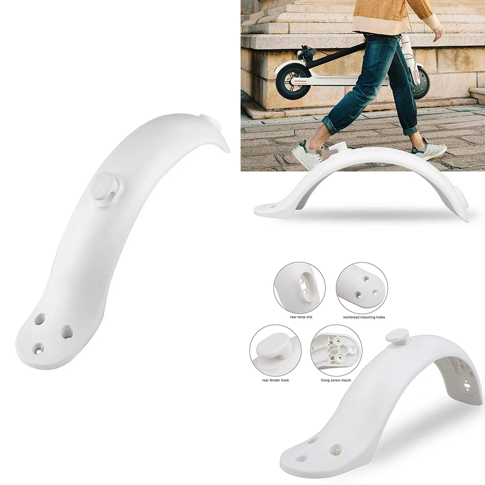 Задняя защита от грязи крылья скутера детали из АБС пластика винты резиновая
