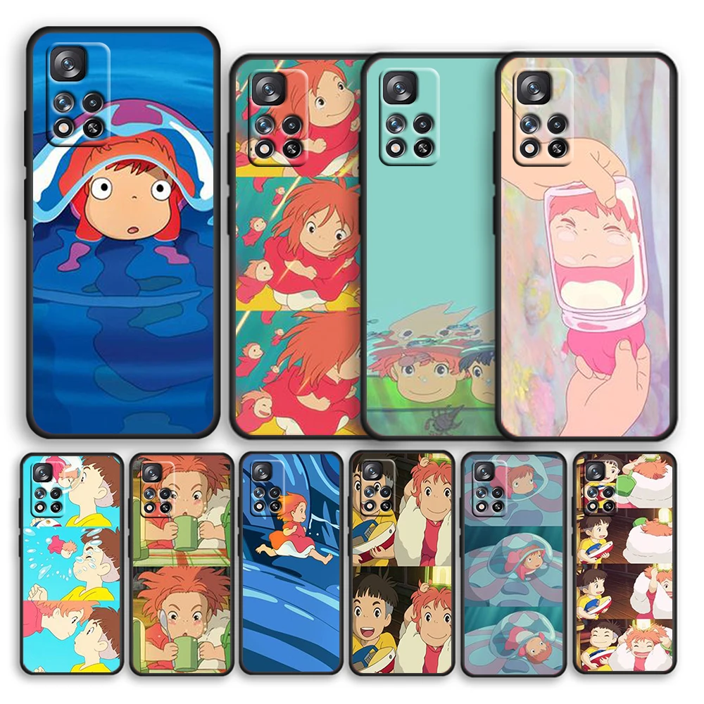 

Anime fresh boy girl For Xiaomi Redmi Note 11 10T 5G 9T 9S 8T 7 6 Pro Max Plus 5A 4 Silicone Soft Black Phone Case