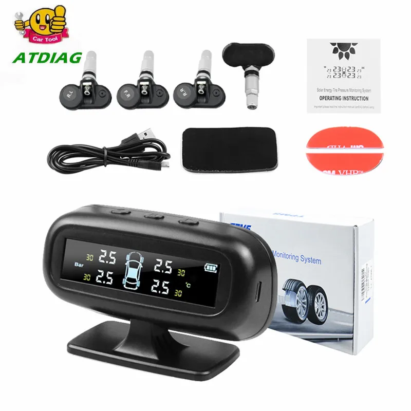 2020 оригинальная Заводская система контроля давления в шинах с солнечной