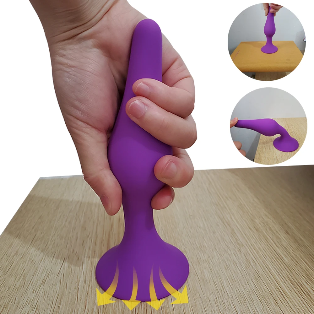 Силиконовая Анальная пробка VETIRY анальная для стимуляции ануса массаж простаты