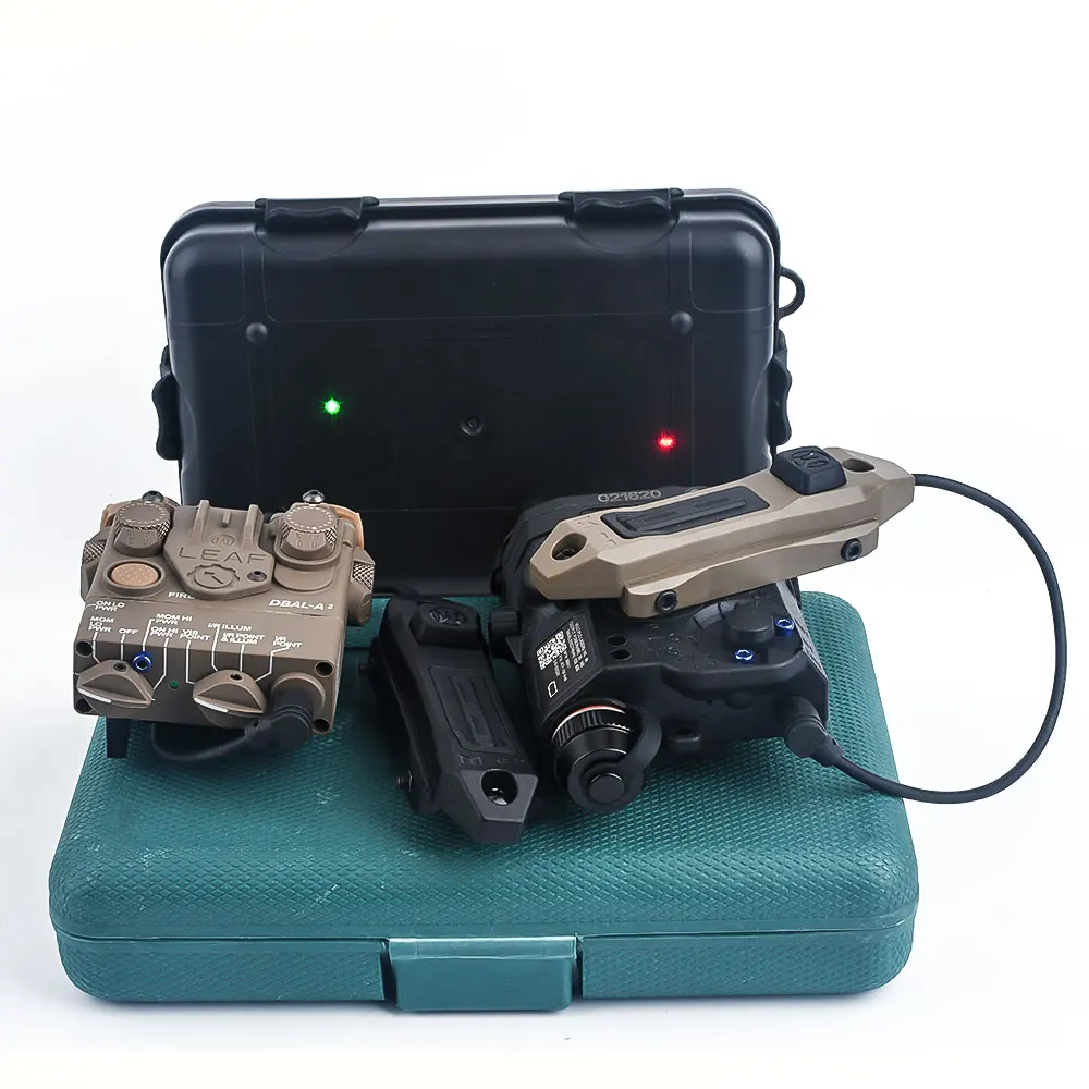 

Famous Manufacturer Tactical Augmented Pressure Double Switch Button PEQ15 DBAL-A2 Laser Weapon Light Fit Keymod M-Lok 20mm Rail