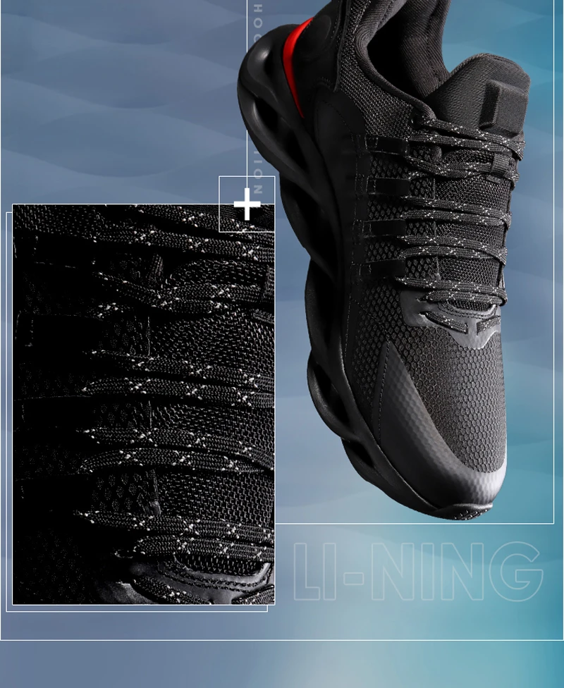 Li-Ning/мужские кроссовки для бега с подушкой из дуги; износостойкая спортивная обувь с водонепроницаемой подкладкой; износостойкие кроссовки; ARHP245 XYP946
