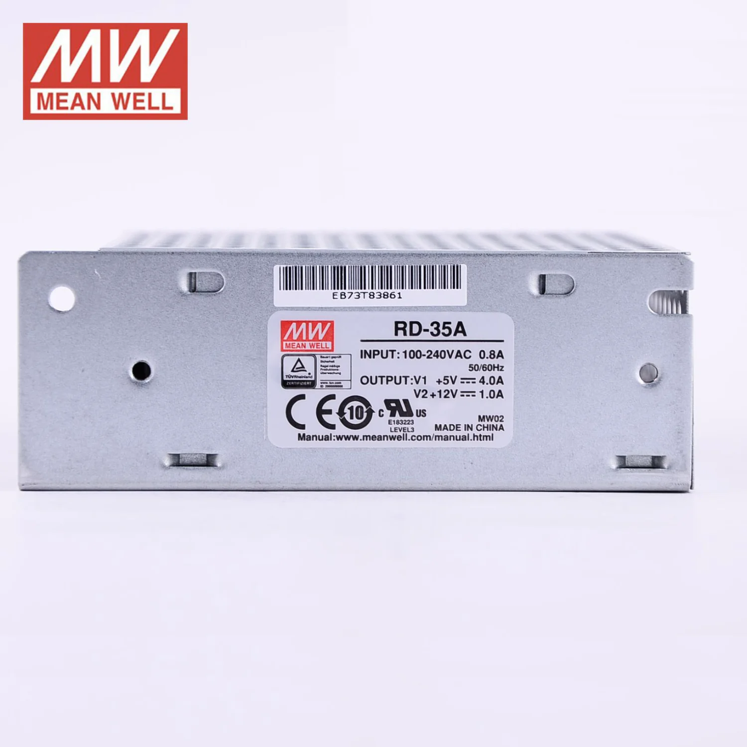 Тайваньская компания MEAN WELL 32W AC/DC двойной выходной импульсный источник питания 5V