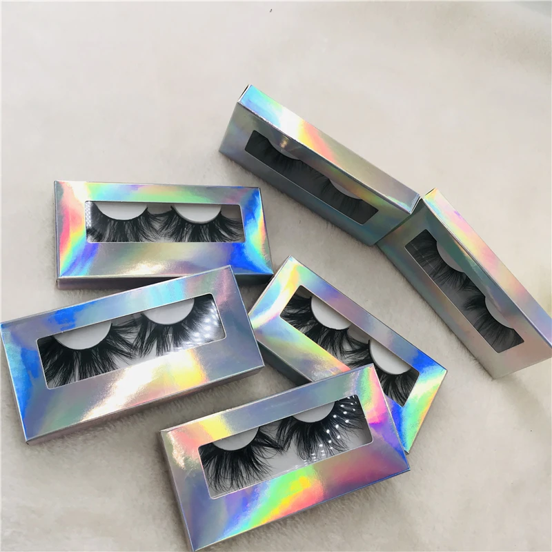 30 пар/лот норки 3D ресницы драматического длинного с фокусным расстоянием 25 мм