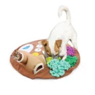 Подушечка Для обнюхивания питомцев, игрушки для психологической стимуляции, Подушечка для медленного кормления, Накладка для носа, заготовка для обучения кормлению