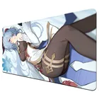Ударный коврик для мыши Genshin 80X30, милый игровой коврик в стиле аниме, Настольный коврик, коврики для мыши, очень большой коврик для мыши в стиле бойфренда 70x40, геймер 90x40