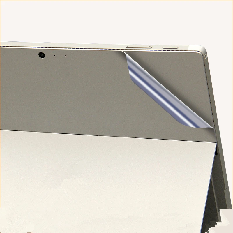 Black Carbon Fiber Laptop Sticker Skin for Microsoft Surface Pro 4 5 6 7 Full Set Tabelt Cover Funda 1 2 3 | Компьютеры и офис