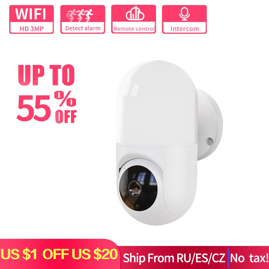 2021 новый HD 1080P PoE IP PTZ Wi Fi Камера Крытый человека обнаружения отслеживания