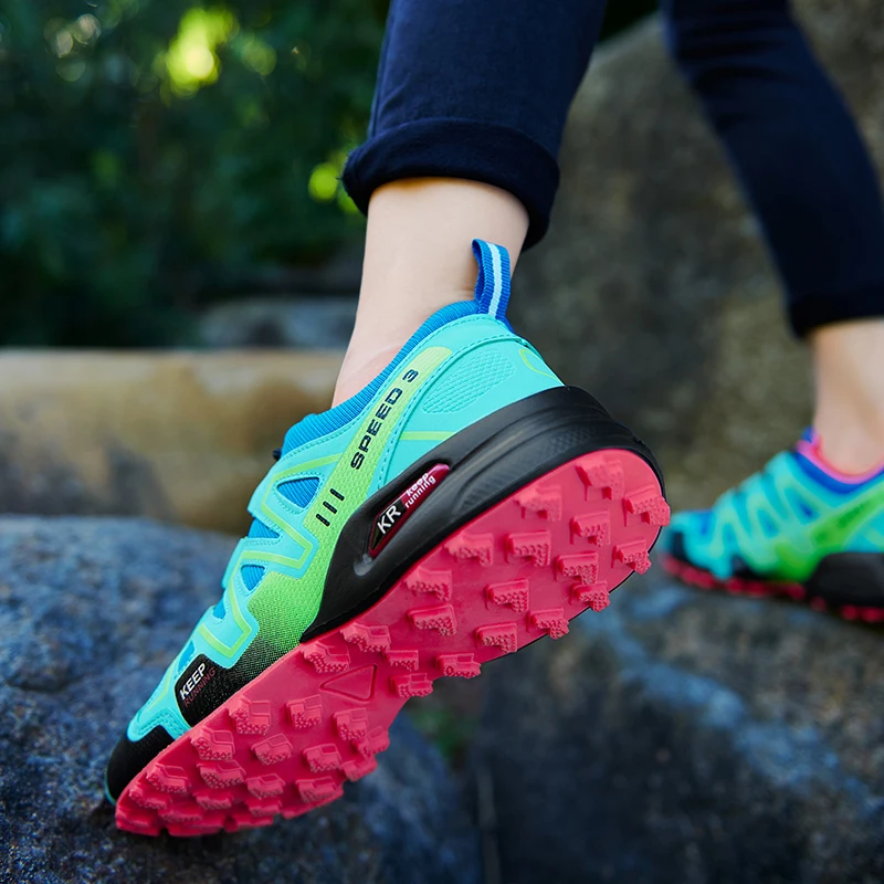 

2021 Outdoor Men's And Women's Sports ShoesTravel ShoesHiking ShoesWomen's Jogging Shoe Light Soft Sports Shoes 36-42