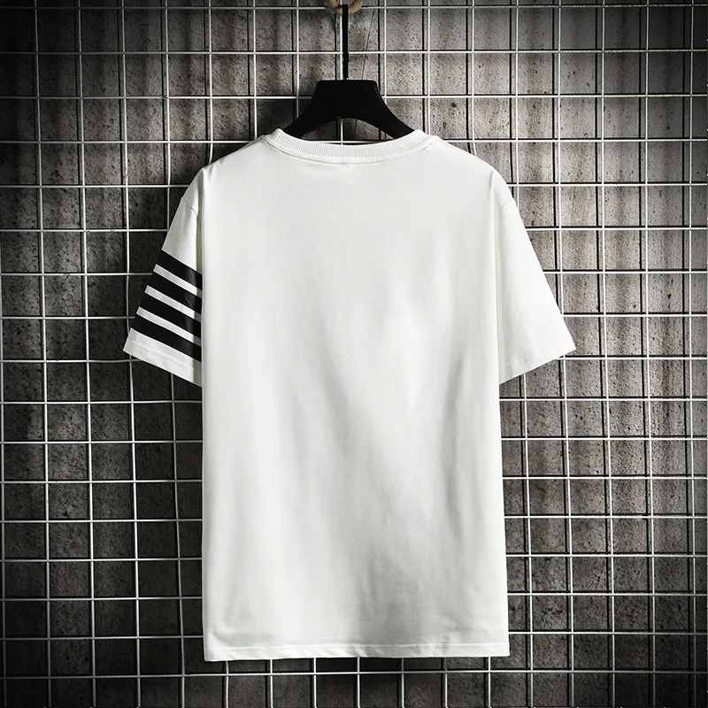 

Men Short Sets 2021 Summer Trend Print T-Shirt+Shorts 2 Pieces Sports Suit Jogging Male Casual Clothes Sportswear Tracksuit