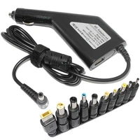 multi plug 90w power supply car charger laptop adapter for thinkpadacerhpdellsamsunglenovoasusphones universal car chargr