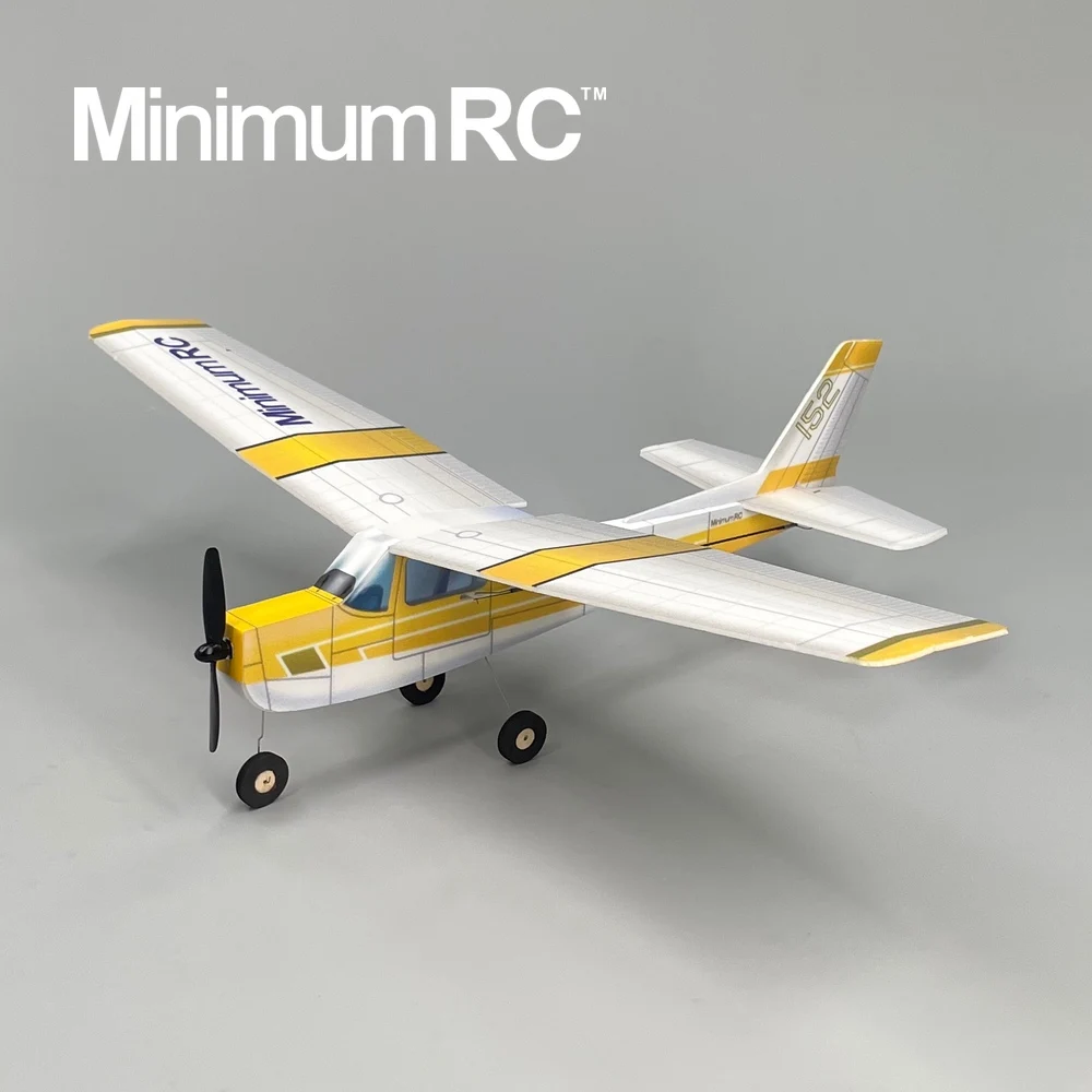 

MinimumRC Cessna-152 Закат Желтый 360 мм размах крыльев KT пена RC самолет комплект дистанционное управление самолет электрический Rc самолет Дрон игруш...