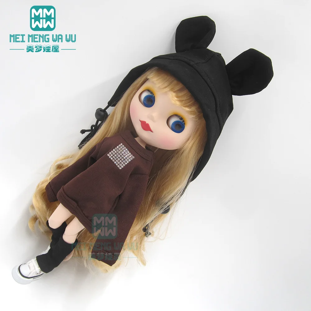 1 шт. Одежда для кукол Blyth Модные свитшоты бахилы кроссовки Azone 1/6 рождественский