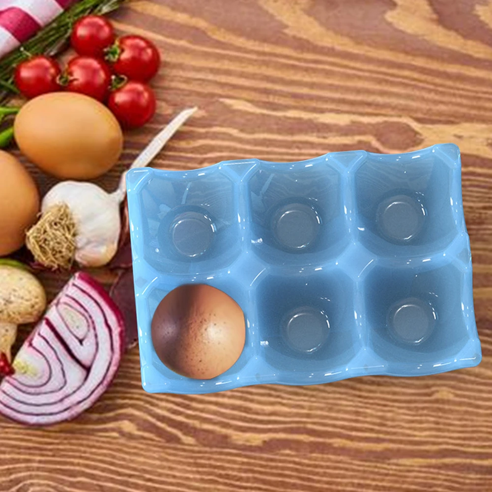 

Durable Silicone Egg Holder Rack Mold Egg Storage Box Smooth Interior Easy Clean Tray Epoxy Resin Casting Non-deformable Mould