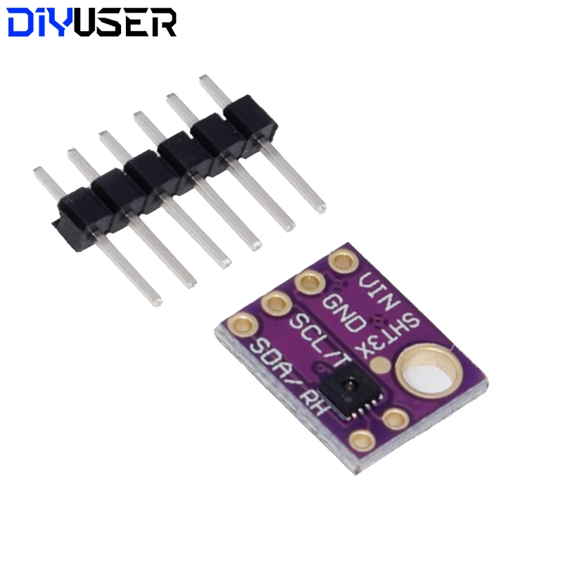 Модуль датчика температуры SHT31-D и влажности SHT31 микроконтроллер IIC I2C прорывная