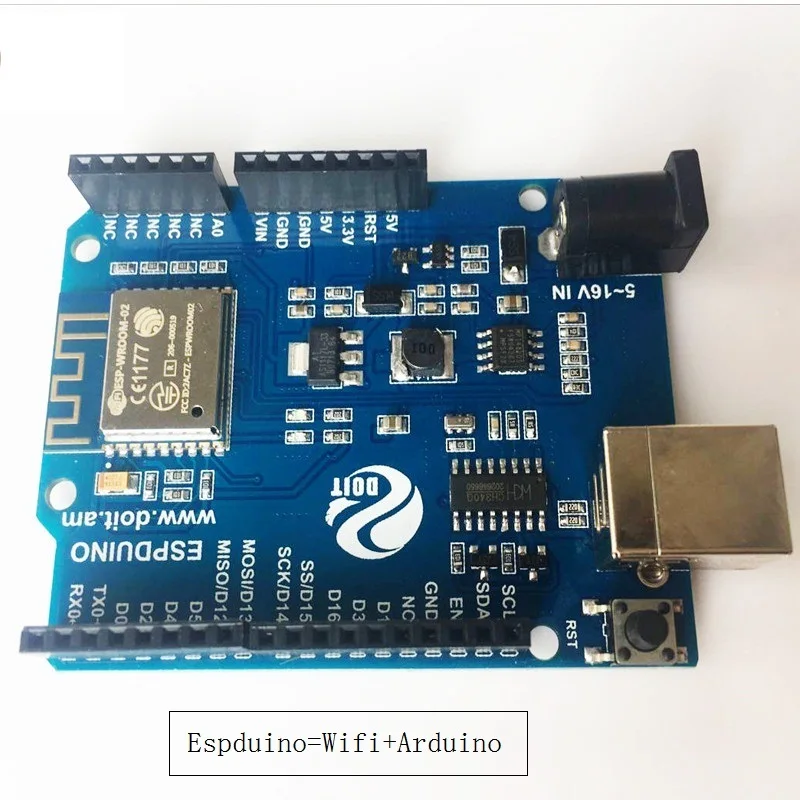 Espduмакетная плата = UNO R3 для Arduino с Wi-Fi от ESP8266 ESP-13 управления DIY RC Танк робот игрушка