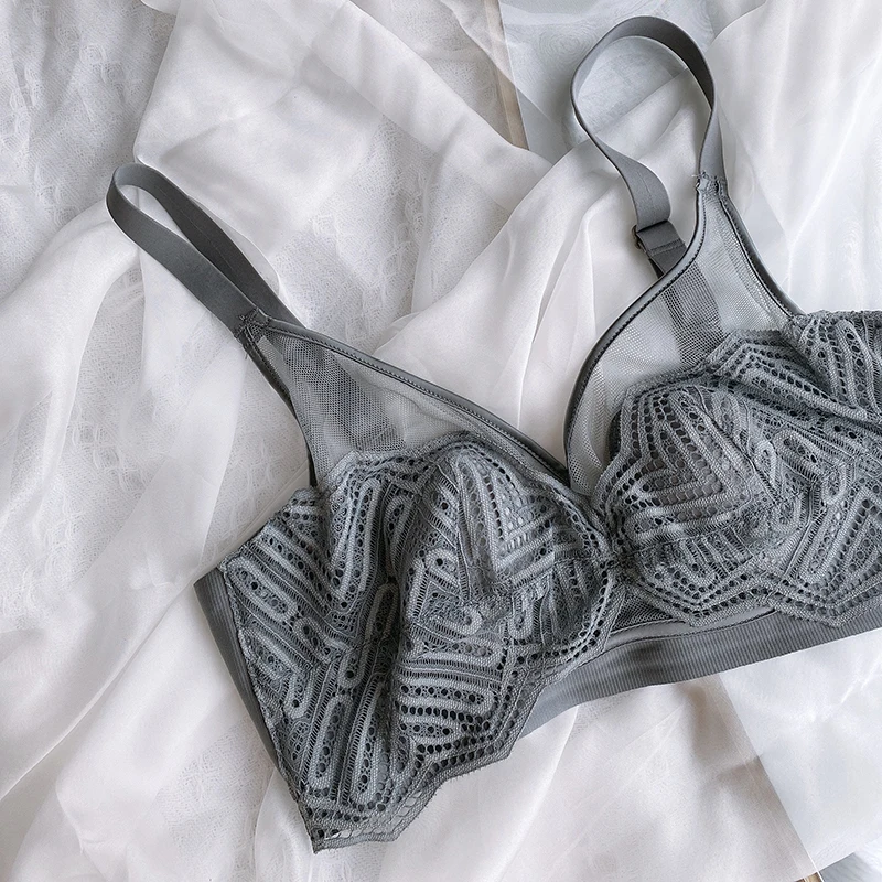 Сексуальные кружевные дышащие бюстгальтеры удобное Нижнее Белье женское