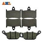Передние и задние тормозные колодки AHL для мотоциклов HONDA VTR1000F VTR1000 F Super Hawk 1998-2005 CBR900RR Fireblade, комплект тормозных дисков