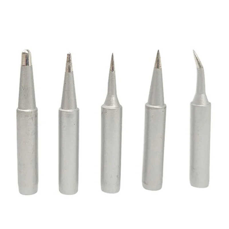 5 шт. матовый бессвинцовый паяльник 900M-T-I B K 3C 2.4D для Hakko Eruntop 936 8586 паяльная станция