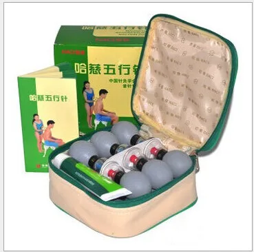 Бесплатная доставка Набор банок для всасывания HACI Магнитная Акупрессура-18 чашек