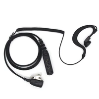ear hook type earpiece earphone compatible with sepura stp8000 stp8030 stp8035 stp8038 stp9000 walkie talkie curve headset