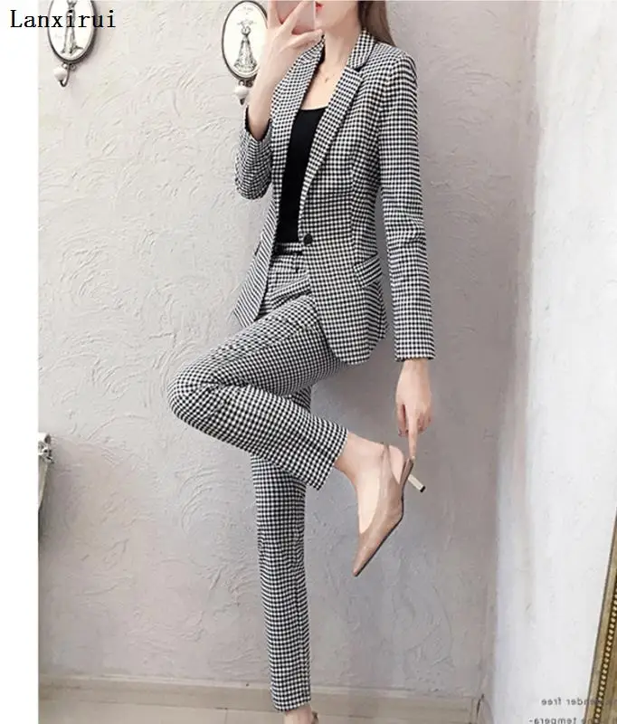 Женский Повседневный кашемировый шерстяной комплект из 2 предметов вязаный