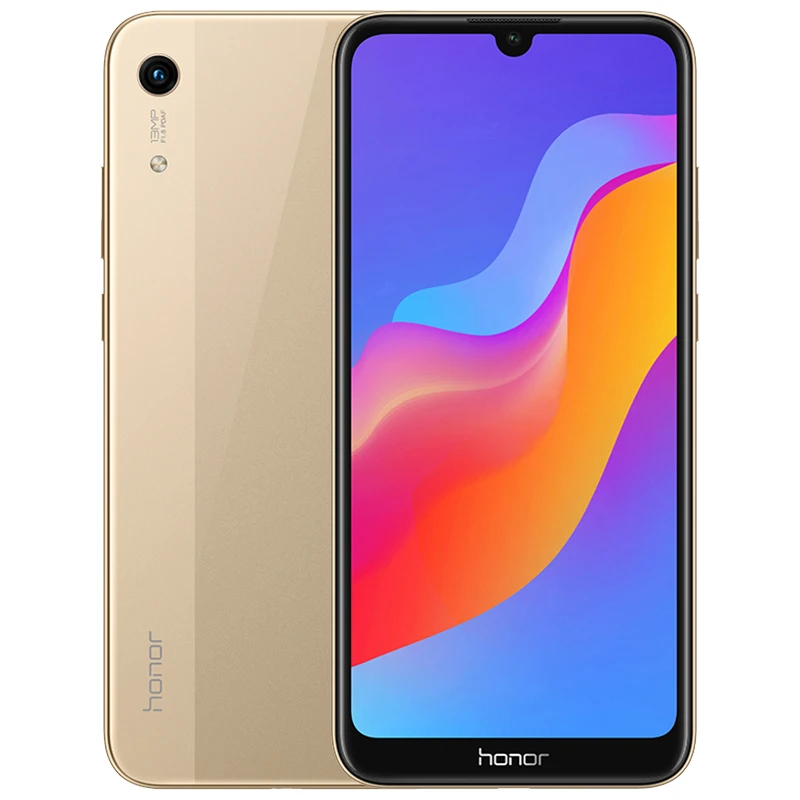Глобальная версия оригинал Honor 8A 6 09 дюймов MTK6765 Android 9 0 8.0MP + 13.0MP камера 3020 мАч