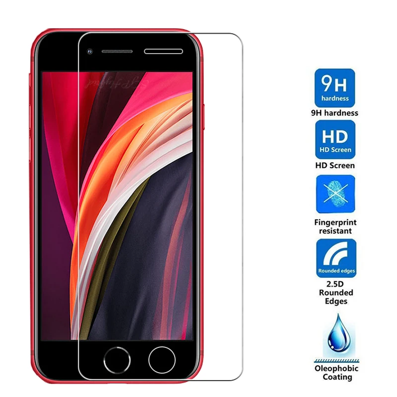 3 шт. 9H взрывозащищенное Закаленное стекло для iphone SE 2020 защита экрана Защитная