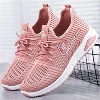sell l womens shoes soft soles womens shoes fly woven shoes womens running shoes rubber soles sports shoes womens flat shoes