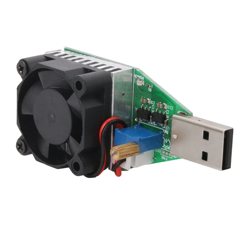 2021 New DC 3.7~13V USB 15W Adjustable Constant Current Electronic Load Discharger | Инструменты