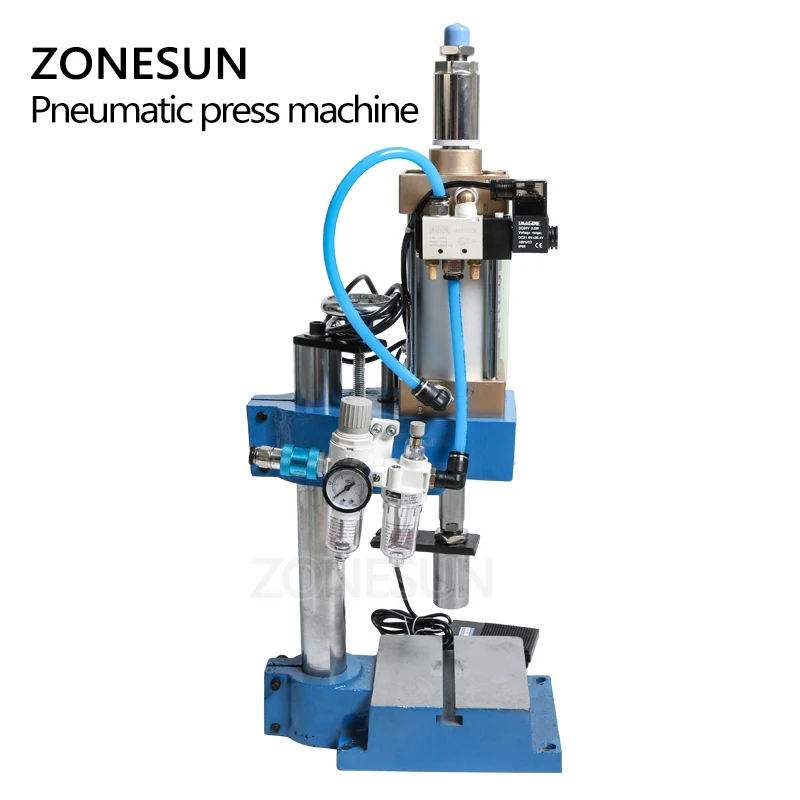 ZONESUN автоматический пневматический пресс штамповочная печатная машина штампы
