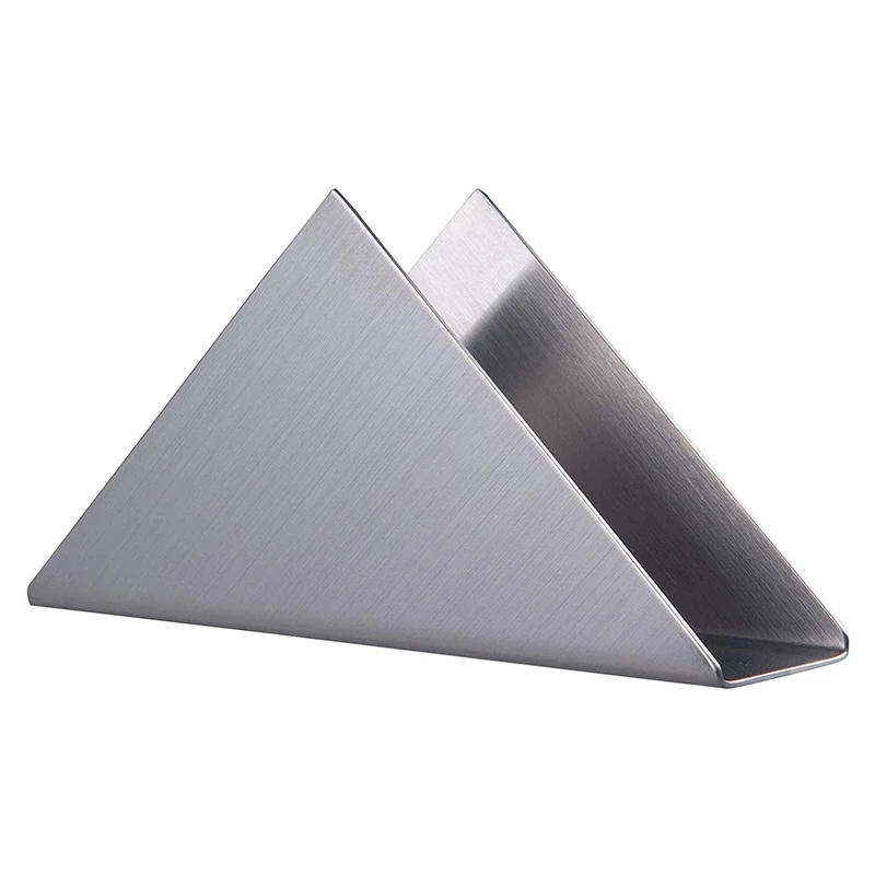 

e Napkin Holder Stainless Steel Decorative Paper Cocktail Napkin Dispenser Organizer for Kitchen Countertops, Dinner Tabl