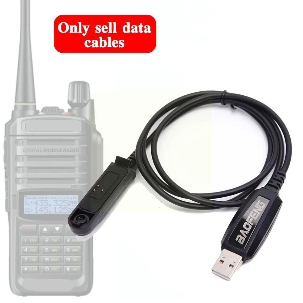 

1pcs Baofeng Waterproof Two-way Radio Usb Programming Cable For Xp Win7 Win8 Win10 System Win7 Waterproof Radio Interface C P8j7