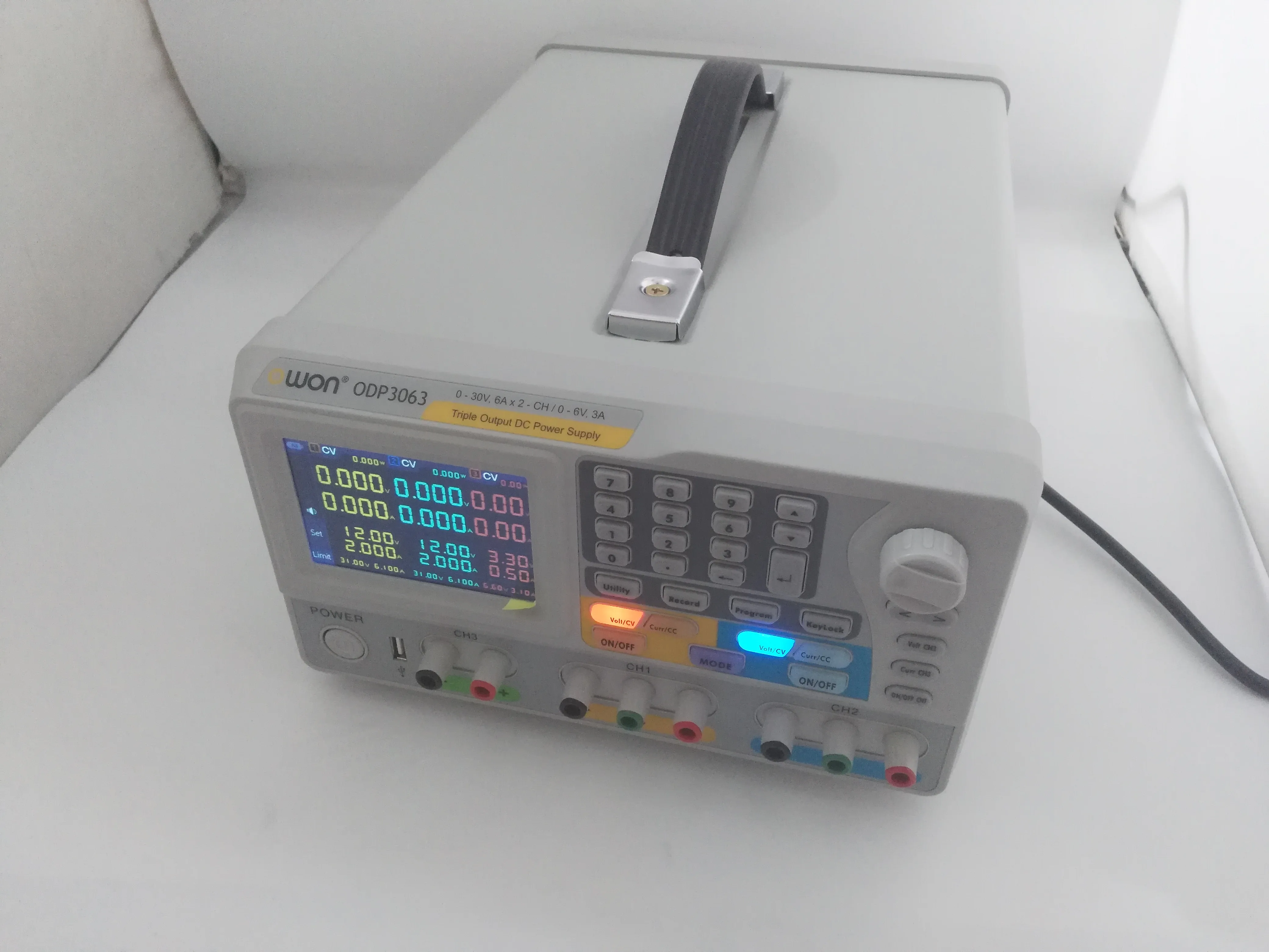 OWON ODP3063 3 канальный выход с 2 CH 0 30 в/6A и 6 в/3A программируемый источник питания