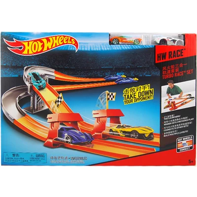 Hotwheels Carros ECL-3-in-1 трек Asst модели автомобилей поезд дети пластиковые металлические игрушки-автомобили-горячие колеса горячие игрушки для детей BGJ08 - Цвет: BGJ10