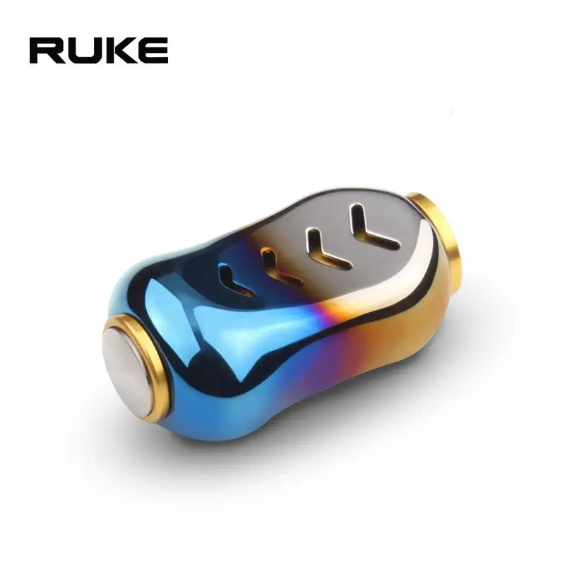 sliver blue G Ruke дизайн сплав ручка костюм для Daiwa и Shimano 35 мм 8,8 г подходит 7x4x2,5 подшипник очень красивый DIY Аксессуары - Цвет: sliver blue G