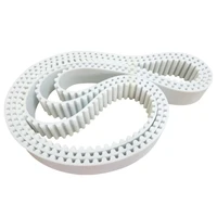 htd 3m timing belt perimeter 3069 3195mm width 10 30mm teeth 1023 1065 white polyurethane pu with steel core for 3d printercnc
