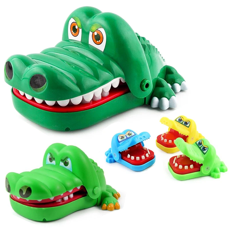 

Big crocodile biting finger toy Shark tooth extraction game Hand biting crocodile parent-child children's tricky toy