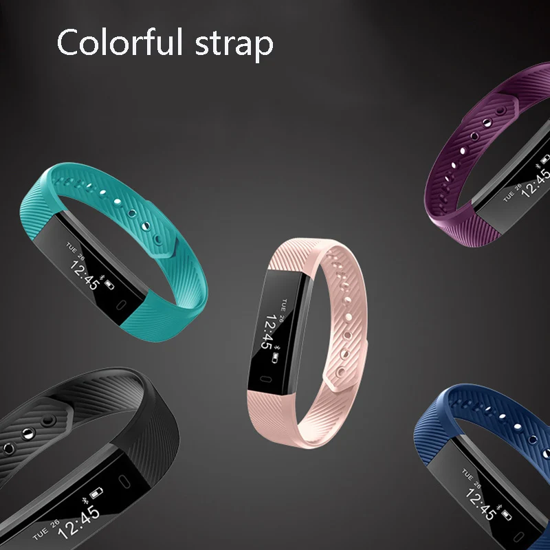 Смарт-браслет с шагомером для мужчин и женщин браслет фитнес-браслет будильником