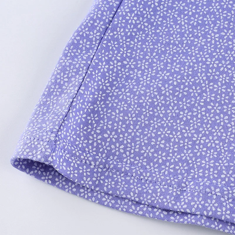 Летнее женское мини-платье с маленькими цветами модный сексуальный женский