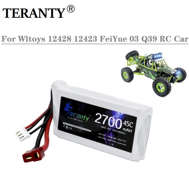 Литий-полимерный аккумулятор для радиоуправляемого автомобиля 7 4 В 2700 мАч макс.