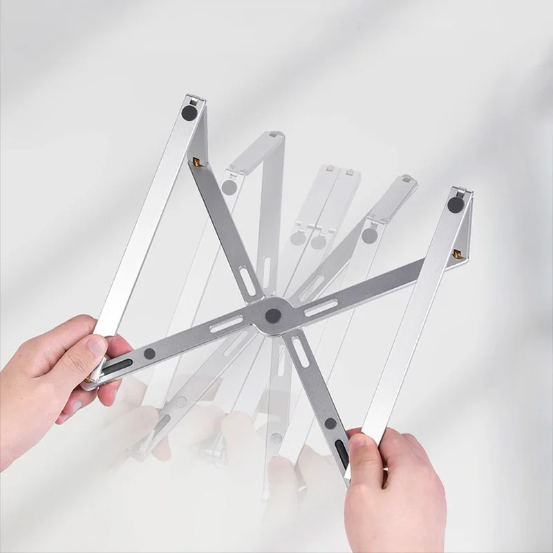 Портативная подставка для ноутбука с рассеиванием тепла Macbook Pro Air Регулируемая