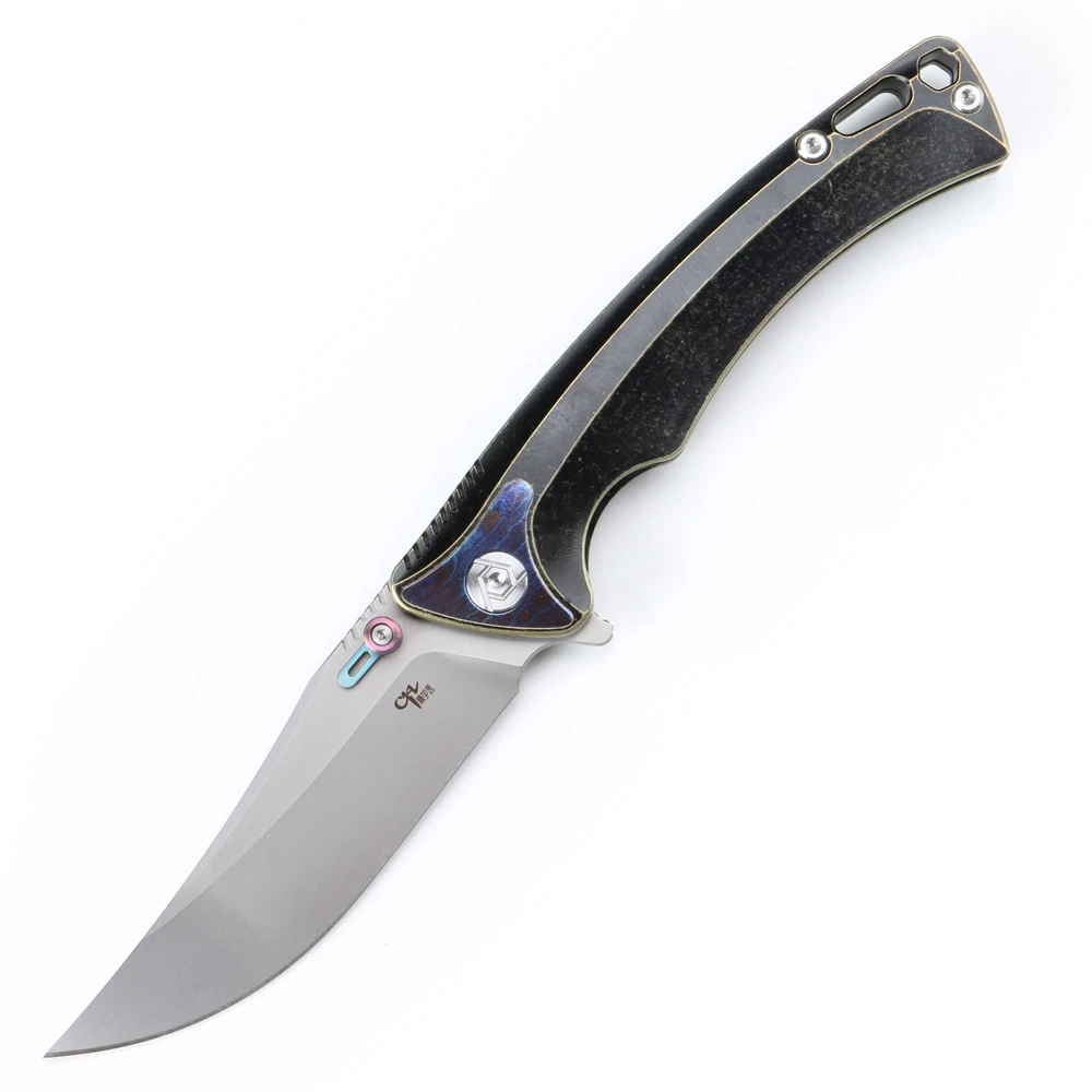 Охотничьи ножи CH EMPEROR S35VN Blade Flipper TC4 с титановой ручкой складной карманный нож для
