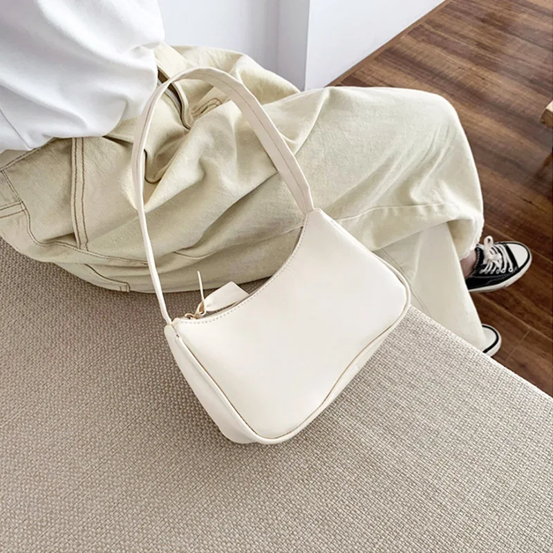 

Mini Hand Bags For Women 2021 Soft Leather Ladies Totes Vintage Small Shoulder Bag Trendy Handbags And Purse Female Bolso