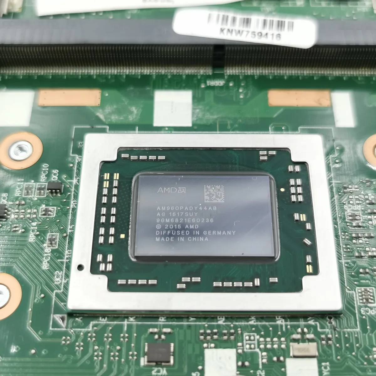 For Lenovo Ideapad 310-15ABR notebook motherboard CG516 NM-A741 is suitable 5B20L71644 CPU A12-9700 4G RAM 100% test work | Компьютеры и