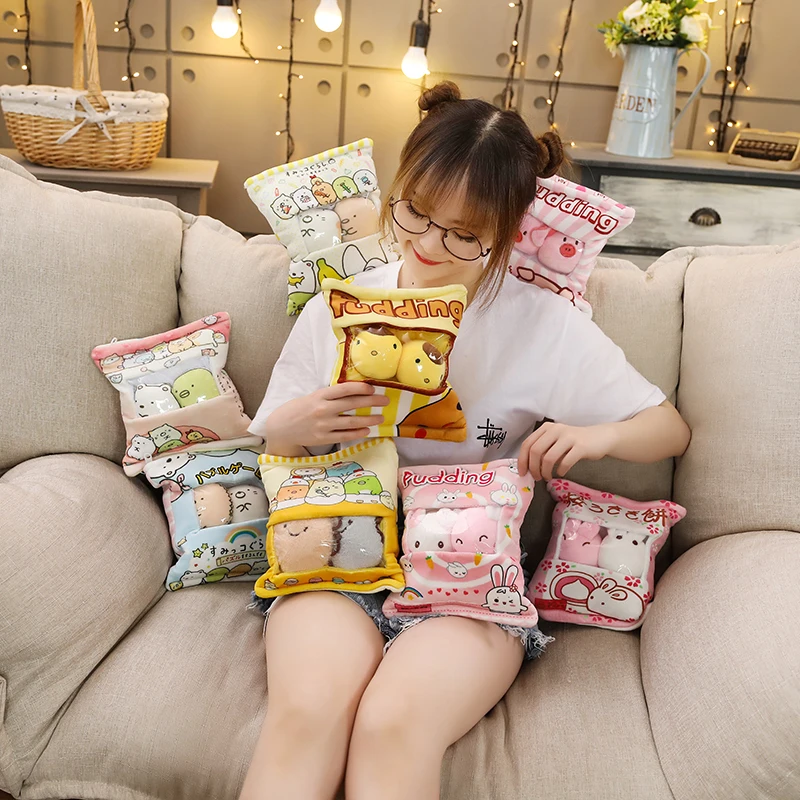 2 или 8 шариков плюшевый мешок конфет мягкие мини шарики для пудинга животные