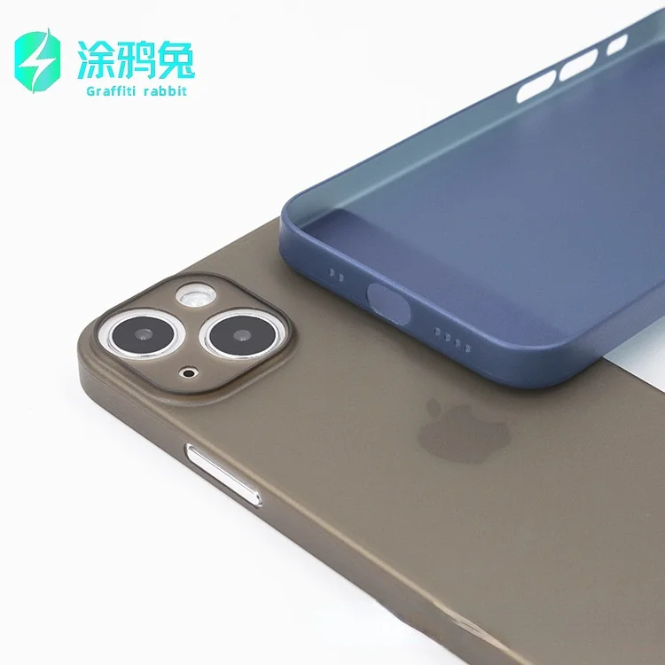 

0.4mm Ultra Thin Matte Phone Case For IPHONE 12 pro max mini case Shockproof Slim Soft Hard PP Cover