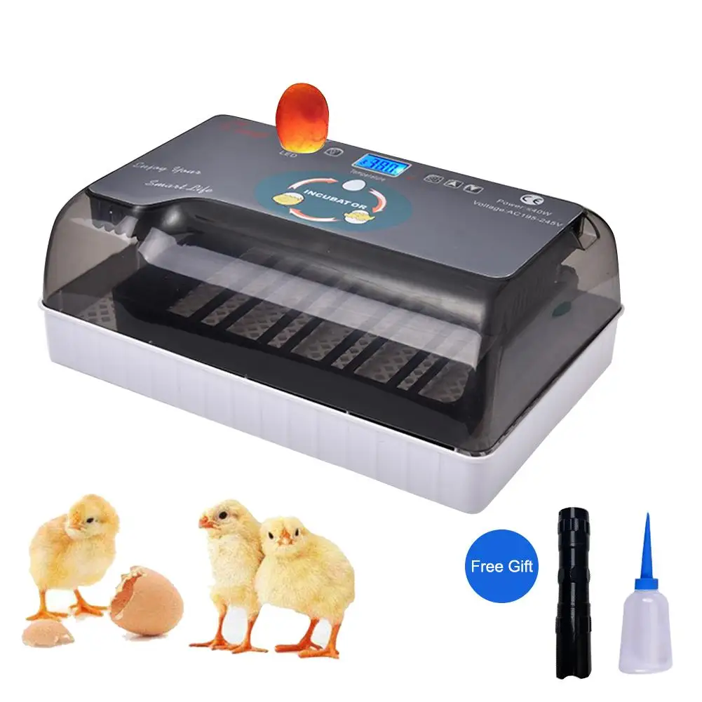

9-35 Eggs Egg Incubator Digital Fully Automatic Incubator Poultry Hatcher Machine LED DisplayFor Chickens Ducks Goose Birds New