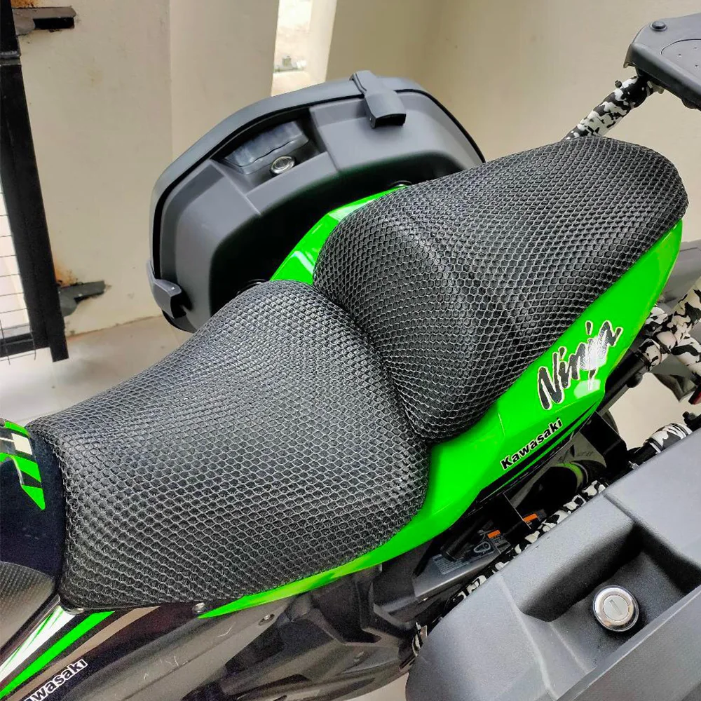 Защитный чехол для сиденья мотоцикла подходит Kawasaki Ninja650 Ninja 650 Z650 Z тканевый седла