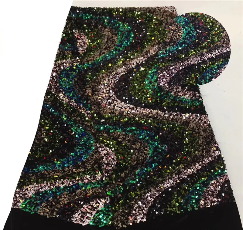 Африканский кружевной тюль с пайетками ткань 2020 высокое качество материал